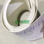 Băng tải PVC trắng 1.8mm hai mặt bố