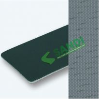 Băng tải PU xanh đậm dày 1.5mm chịu dầu